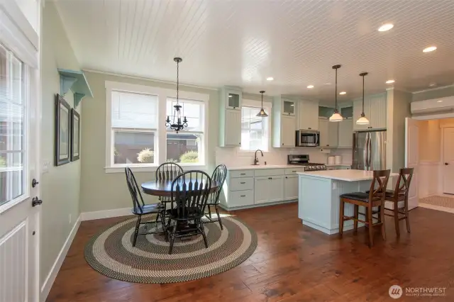 ADU dining area adjacent to kitchen