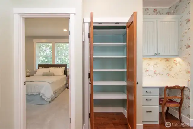 ADU pantry and built-in desk