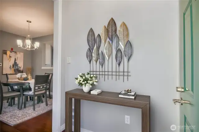 Entry leads to main living areas.