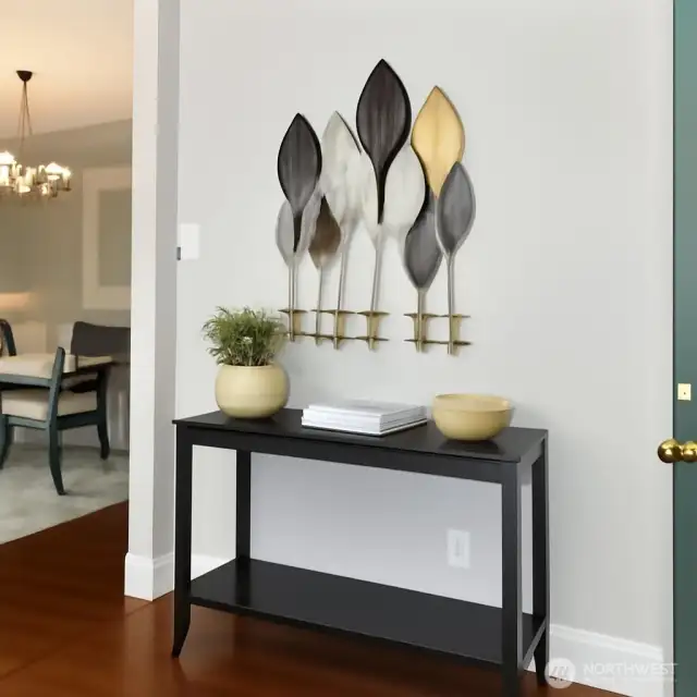 Entry to condo.