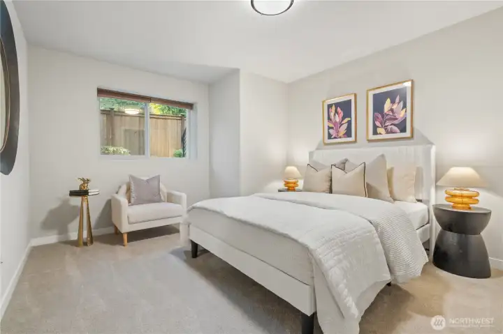 A flexible lower level offers a 4th bedroom, bonus room, and ¾ bath, perfect for guests or multi-generational living.