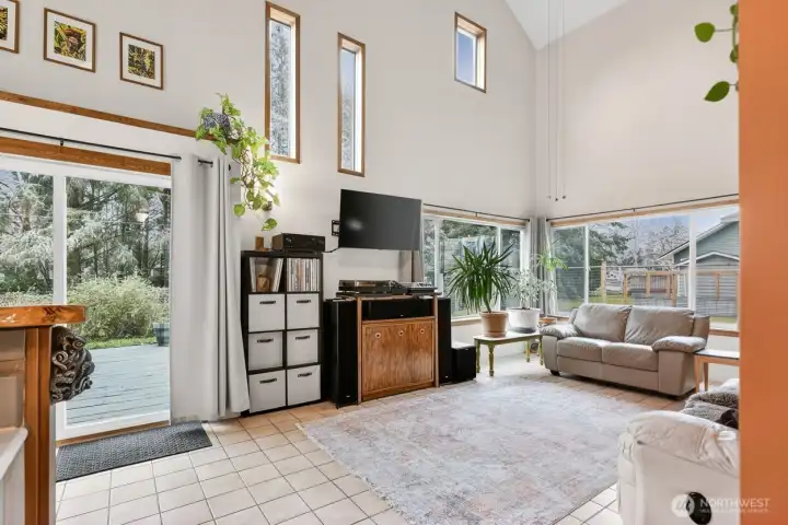 Access to Backyard from Great Room