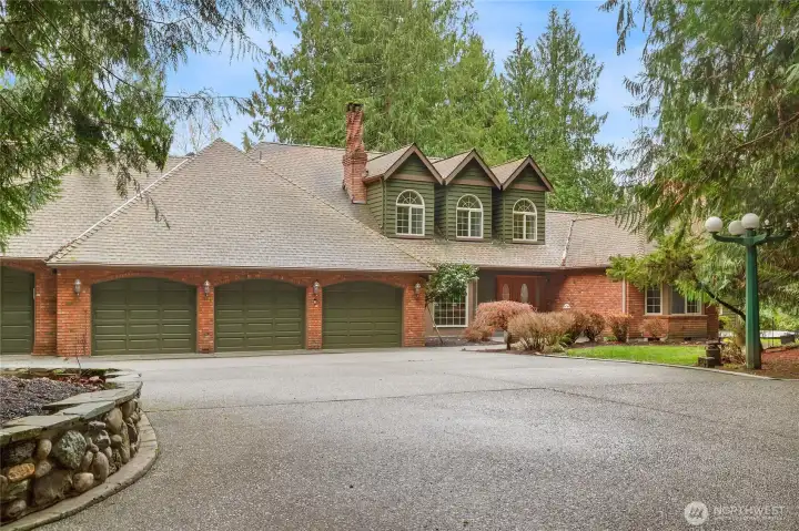 Classic traditional style with well maintained exterior.