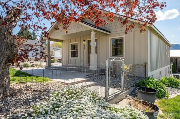 Cute Covered Front Porch