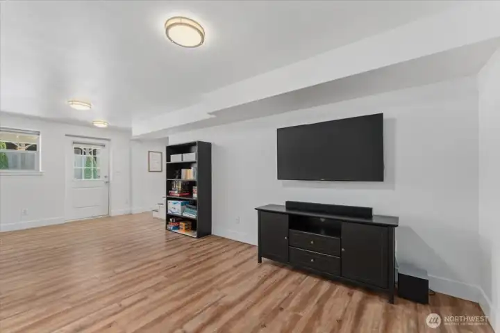 Family Room at Lower Level