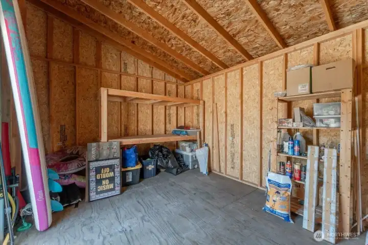 Shed Interior