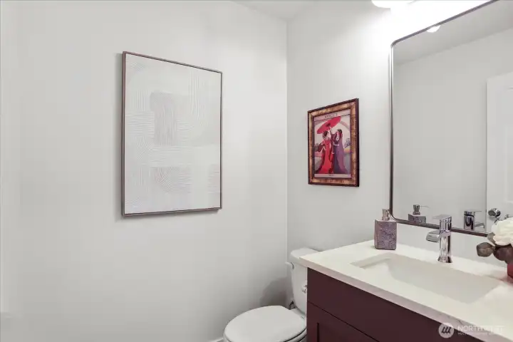 Bathroom on the main floor