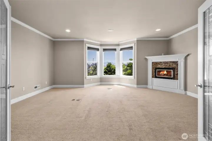 third bedroom/media room/executive office