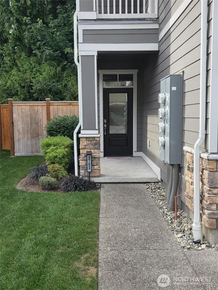 Front entrance