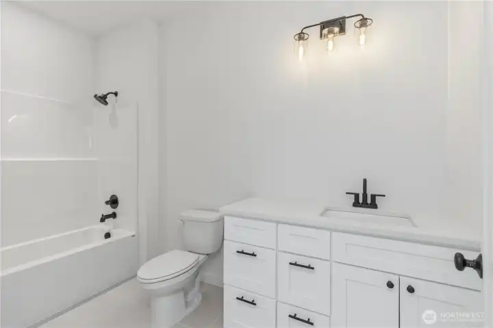 Upstairs full bath Upstairs full bath