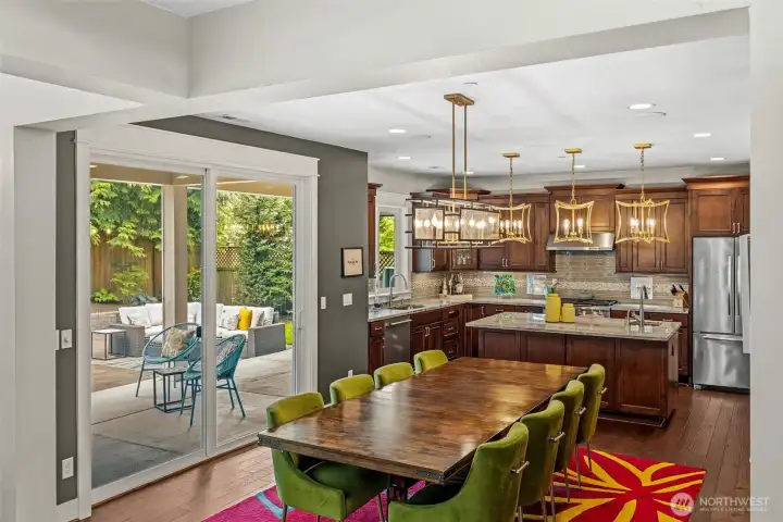 Effortless entertaining awaits in this room