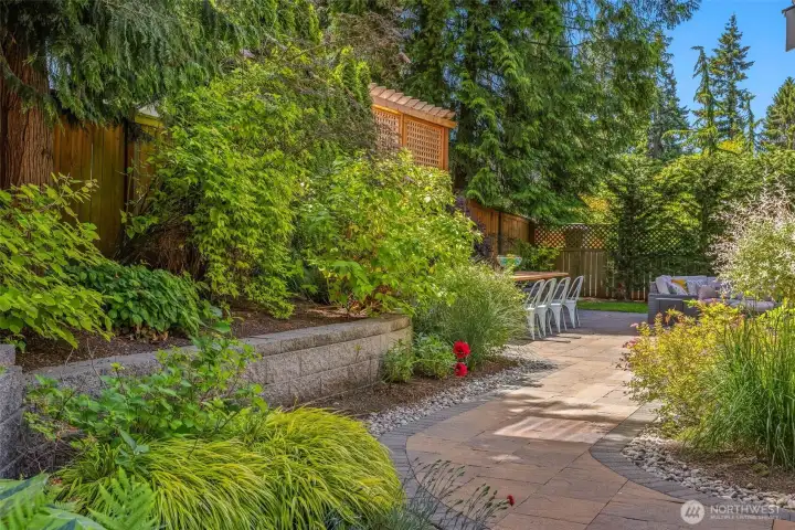 View from your primary patio