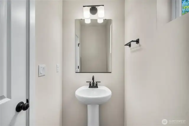 Half bath on Main.