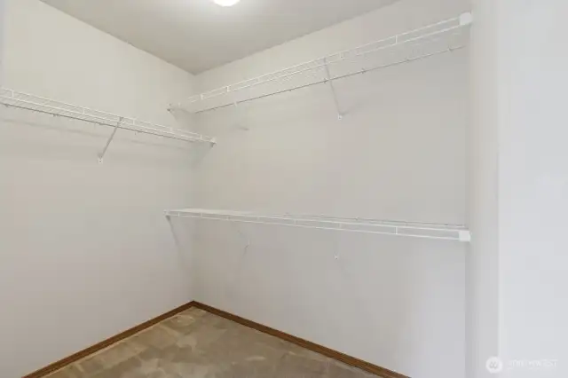 Primary bedroom closet