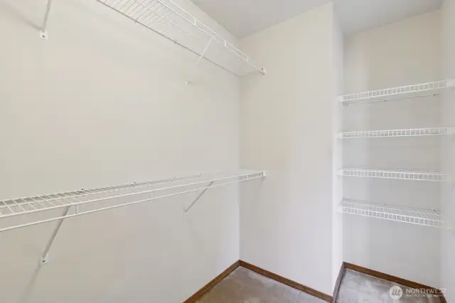 Primary bedroom closet
