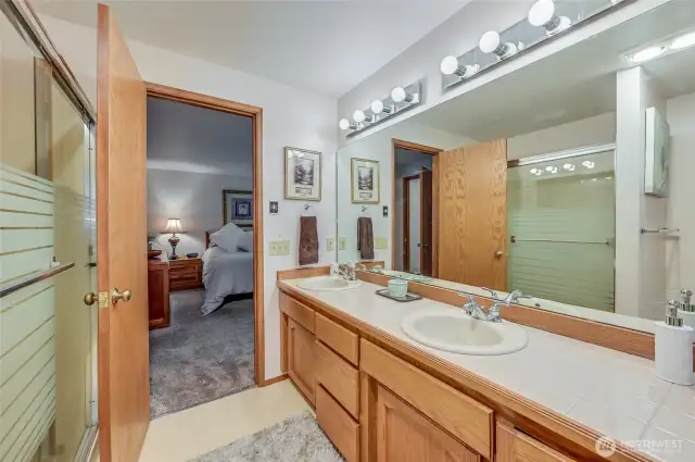 primary with full bath