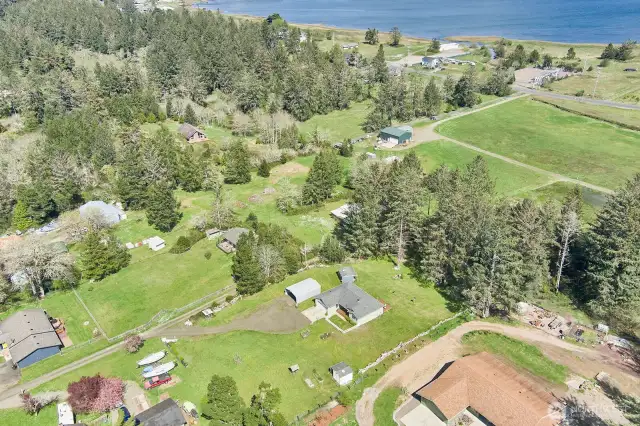 The Beach to Bay trail is accessible at the end of the street.