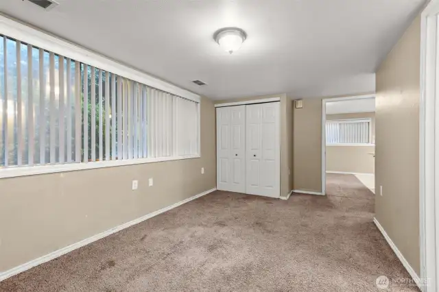 basement bedroom