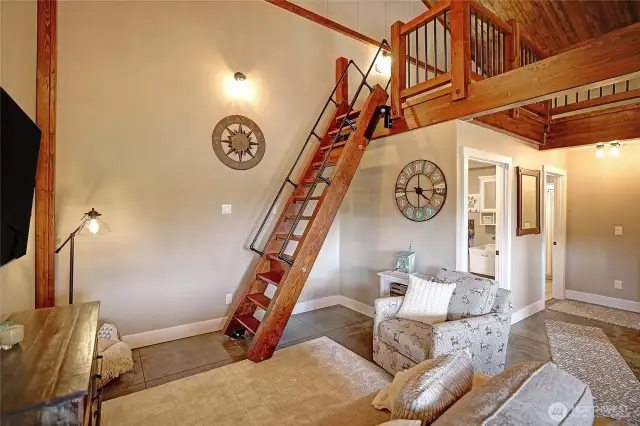 Ladder to the Loft