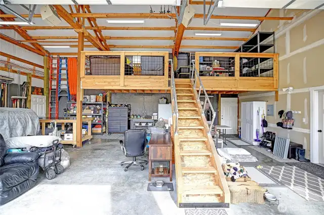 Heavy Duty Loft in garage