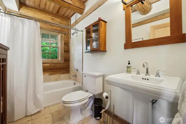 Bathroom on the main floor.