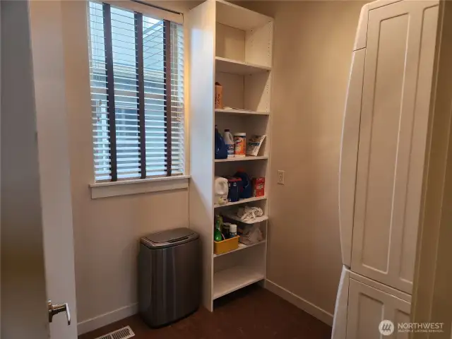 Upstairs utility room
