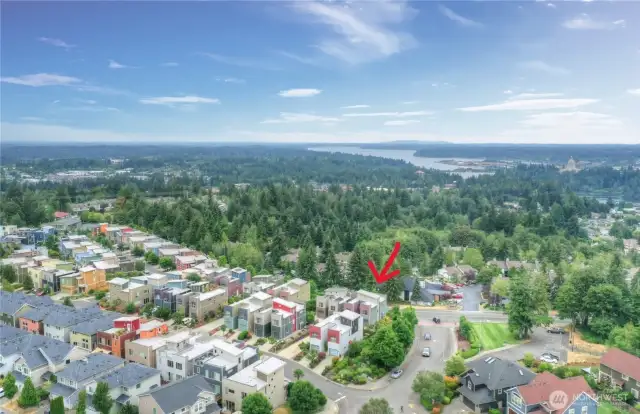 You'll see some wonderful sights on the rooftop deck from this property.