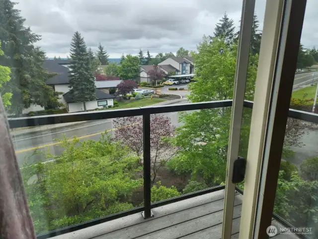 Balcony off the dining area to take in some beautiful views.