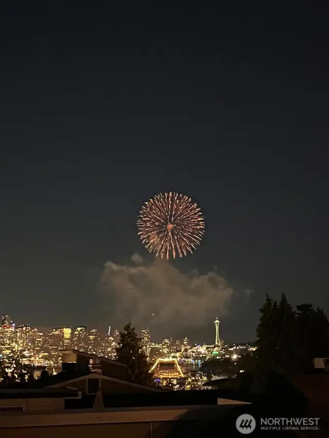Get in quick and enjoy the Fireworks coming up.