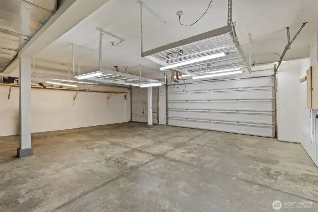3 car garage with ample storage.