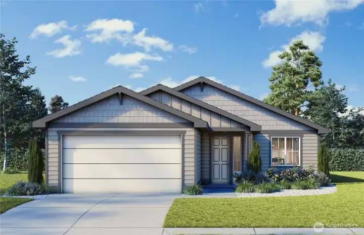 Floor Plan of home is reversed from photo
