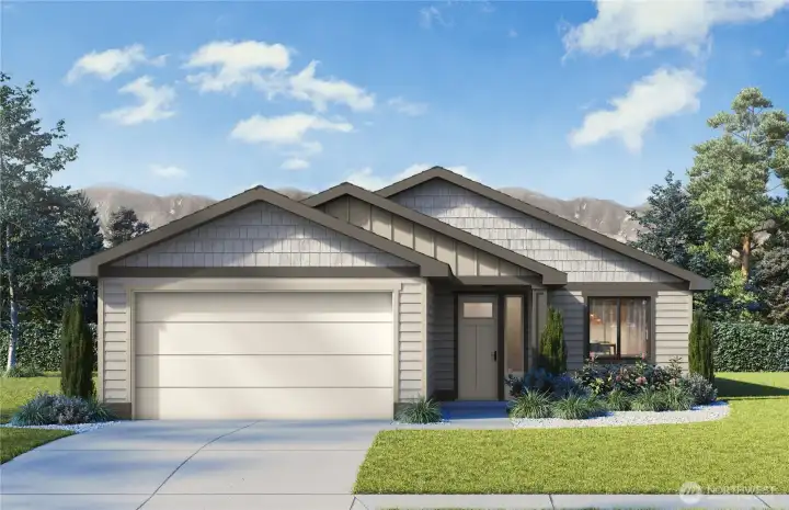 Floor Plan of home is reversed from photo