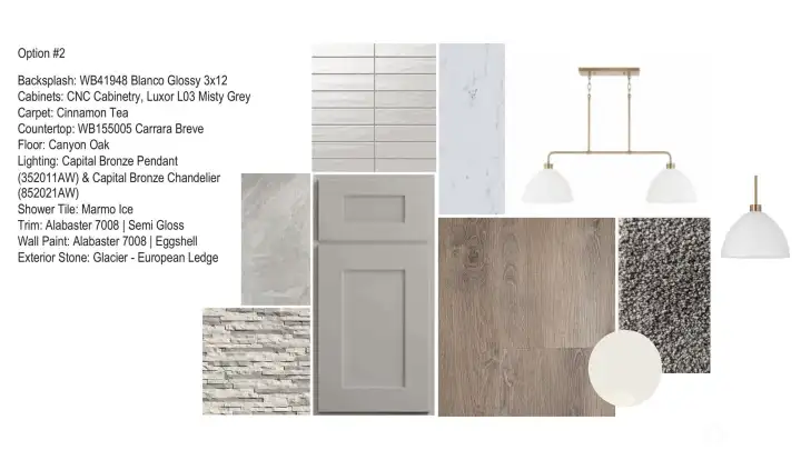 Interior Color Selections