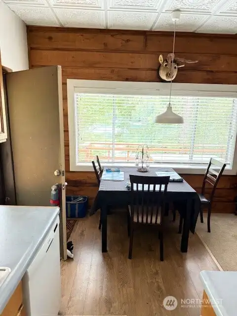 Dining area with view