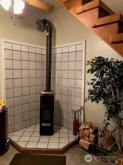 Energy efficient Katydid wood stove