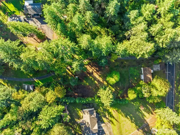 Room for animals or a garden