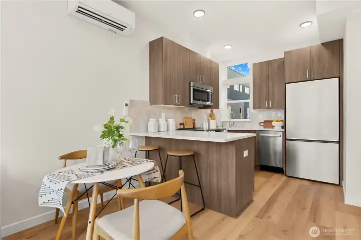 Photos shown are of a similar property.