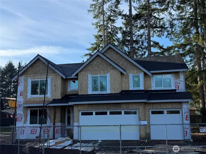 Under Construction - Current Photo of Actual Home Mid-December 2025.