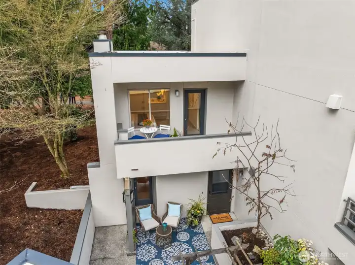 2 Story Condo with Private Patio on Main