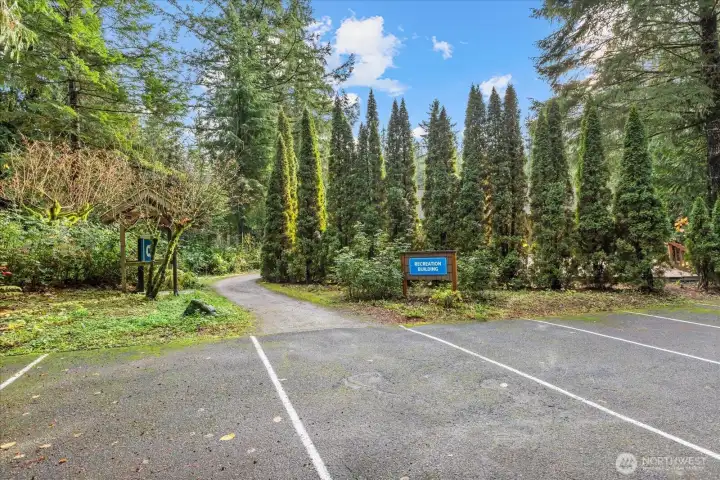 Plenty of parking at Snowater, you can always get your favorite spot.