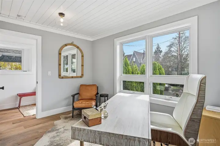 Main floor office (closet not pictured)