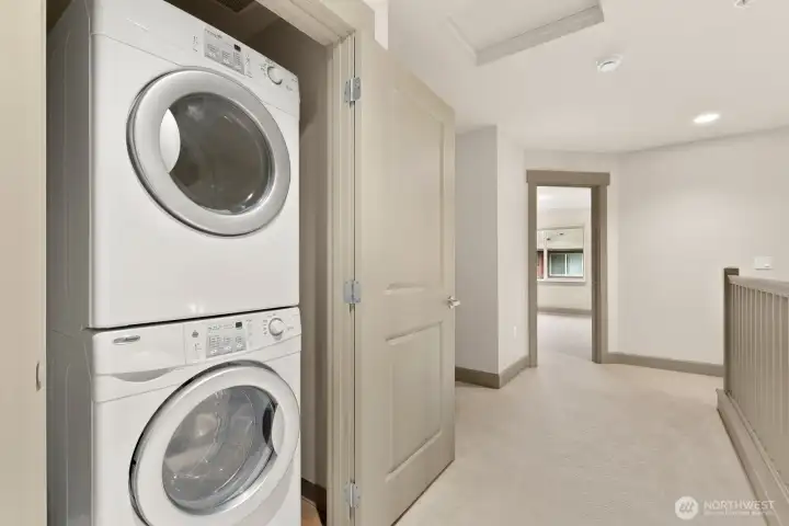 Upstairs laundry