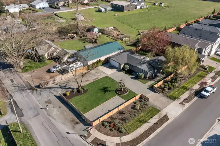 Spacious 1/3 acre property