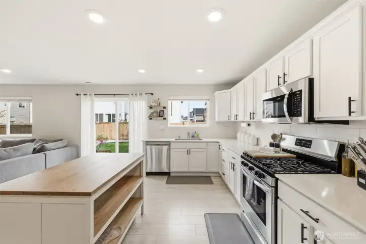 There is even a walk-in pantry off the kitchen
