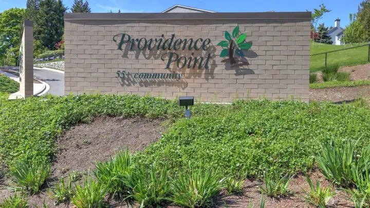 Providence Point offers miles of walking trails, clubhouse, indoor pool, and a vibrant community.