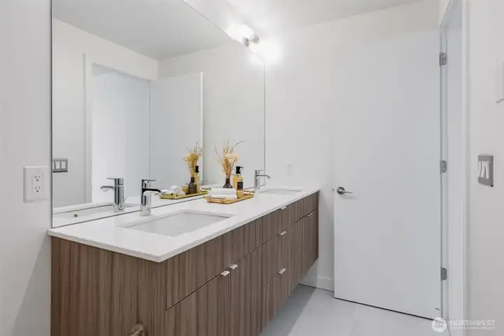 Primary bathroom.