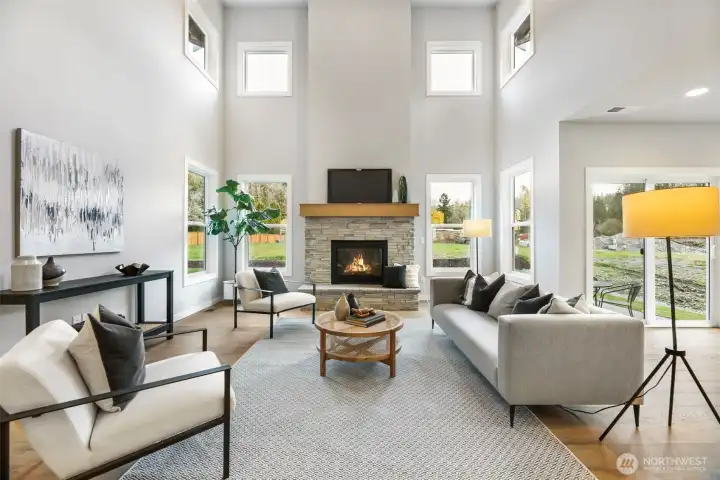 2 story great room