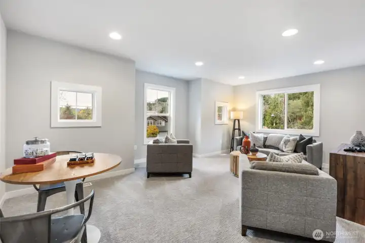 bonus room on second floor