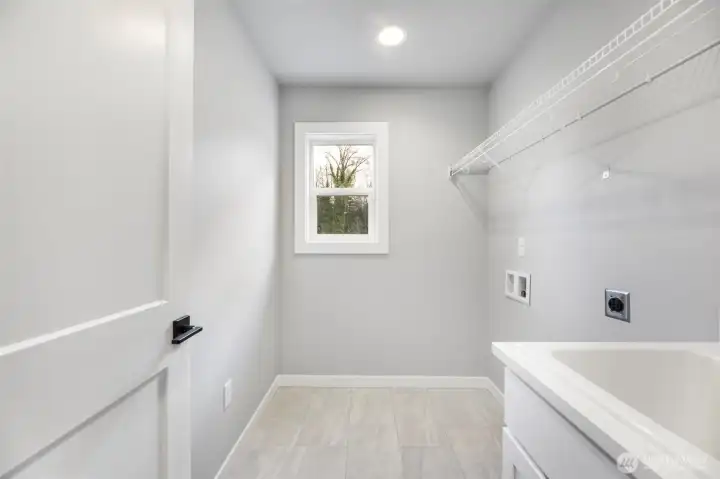 laundry room on second floor