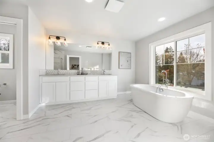 primary bathroom